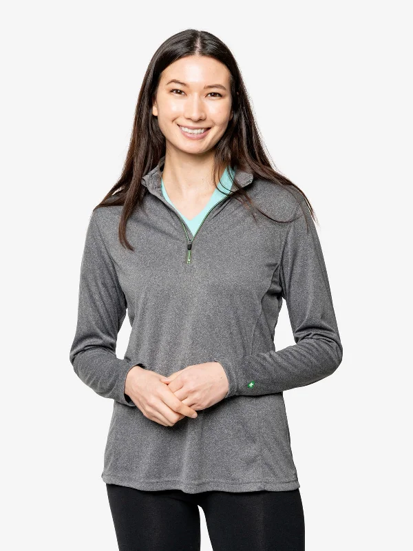 Soft Comfort Insect Shield Women's Tech Quarter Zip