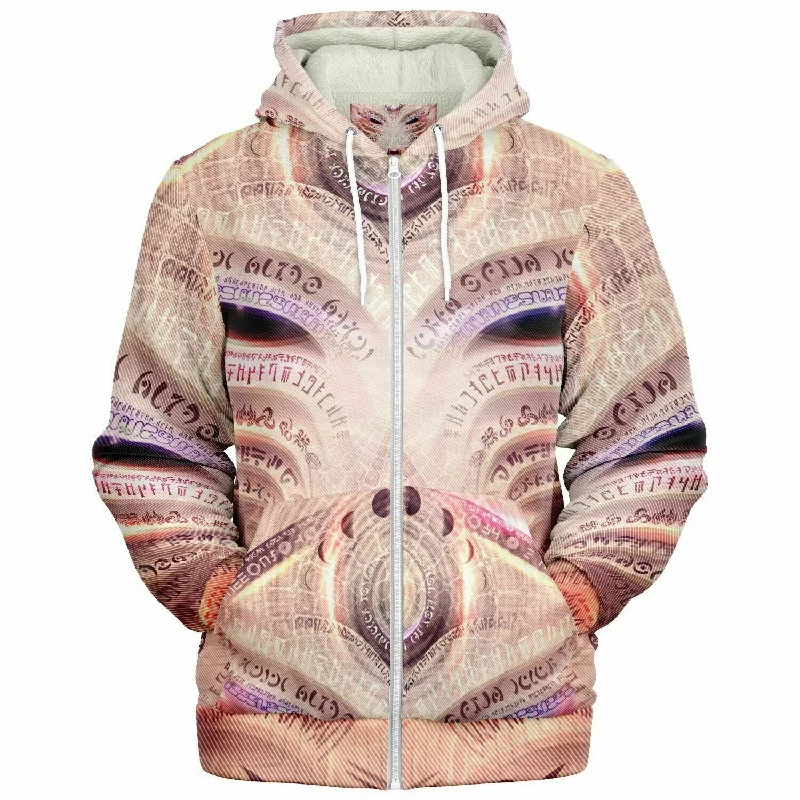 Cozy Fit Wolfheart Micro Fleece Zip-Up Hoodie