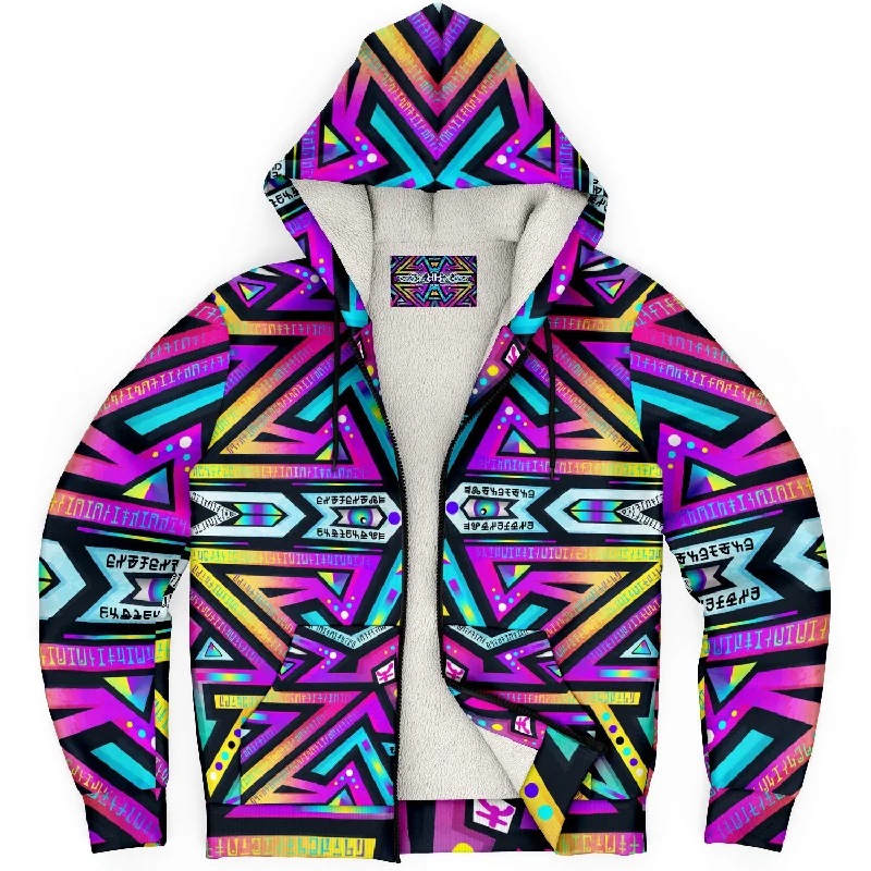 Elegant Series Mystic Mandala Micro Fleece Hoodie