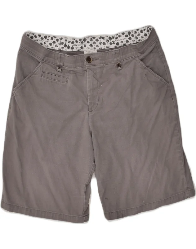 High-end Wear LEE Womens Chino Shorts US 14 XL W34 Grey Cotton