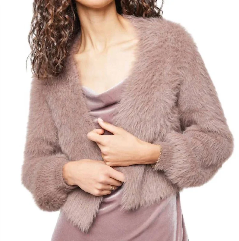 Fashion Pioneer Katherine Cardigan In Fawn