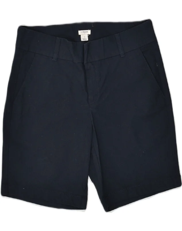 Ultra-lightweight J. CREW Womens Chino Shorts US 8 Medium W32 Navy Blue Cotton