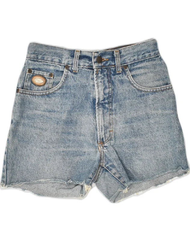 American Style CASSUCI Womens Denim Shorts W28 Medium Blue