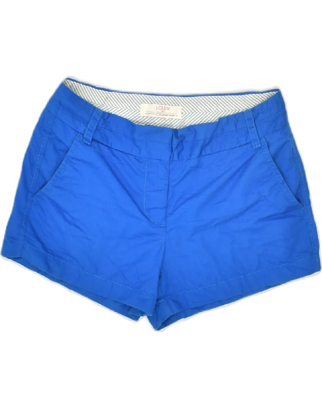 Modern Comfort J. CREW Womens Broken In Chino Shorts US 2 XS W28  Blue Cotton