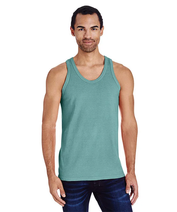 Basic Version GDH300 - ComfortWash by Hanes Unisex Garment-Dyed Tank Top | Spanish Moss Basic Version GDH300 - ComfortWash by Hanes Unisex Garment-Dyed Tank Top | Spanish Moss