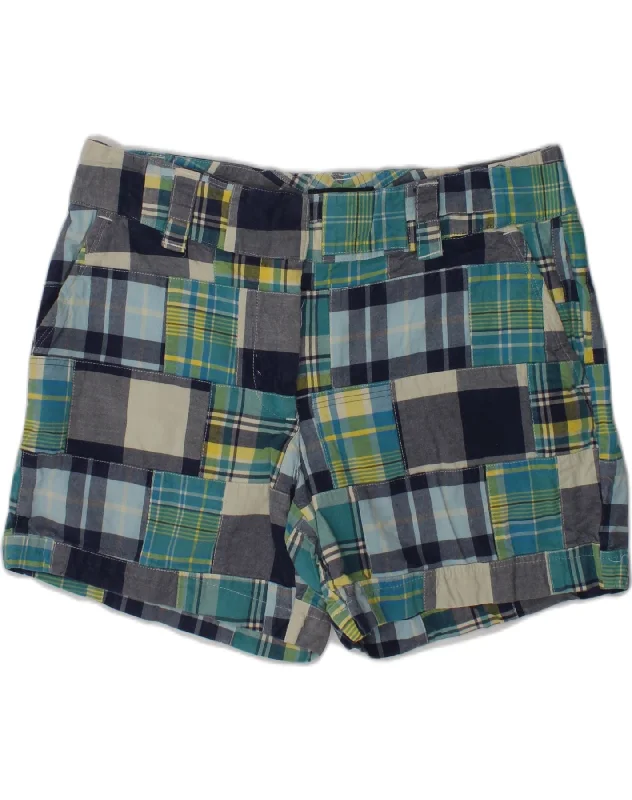 Fresh Wear TOMMY HILFIGER Womens Hot Pants US 8 Medium W30  Multicoloured Check