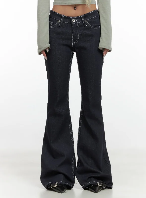 Youthful Jolie Classic SlimFit Cotton Bootcut Jeans CS425