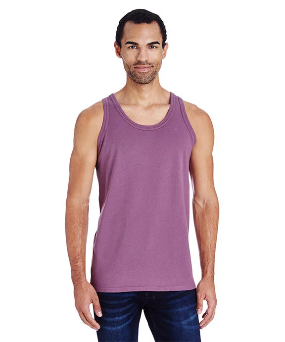 Fashionable In The Times GDH300 - ComfortWash by Hanes Unisex Garment-Dyed Tank Top | Purple Plum Raisin Fashionable In The Times GDH300 - ComfortWash by Hanes Unisex Garment-Dyed Tank Top | Purple Plum Raisin