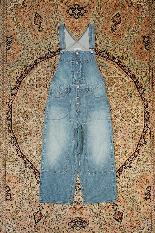 Energy Wear SUGARHILL FADED OVER ALL (FADED INDIGO)