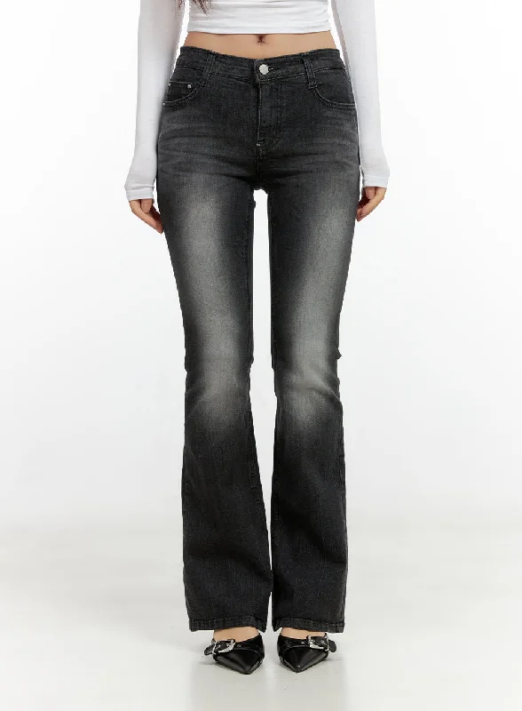 Layered Style Simone Slightly Flared Slim Jeans CN406