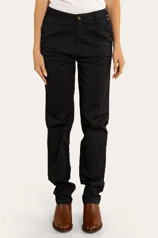 Hooded design Scottsdale Womens Regular Fit Chino Pant - Dark Navy