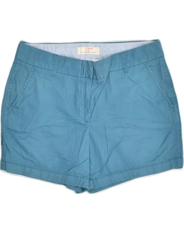 High waist design J. CREW Womens Broken In Chino Shorts US 8 Medium W32  Blue Cotton