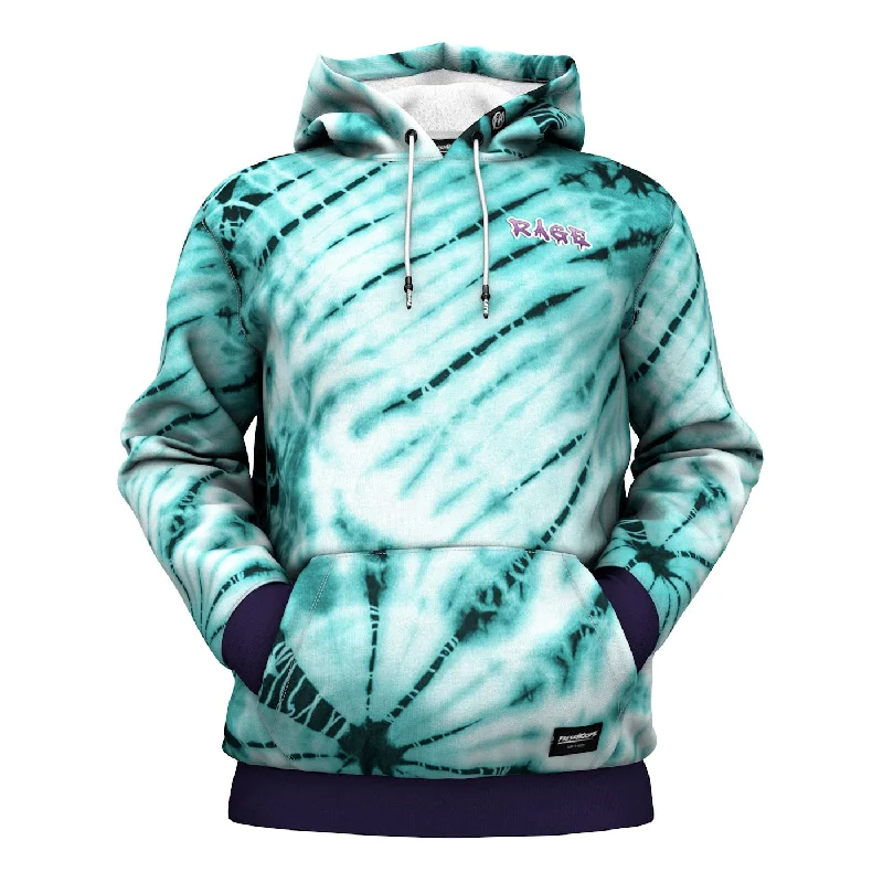 Retro Prints Rage Rabbit Hoodie