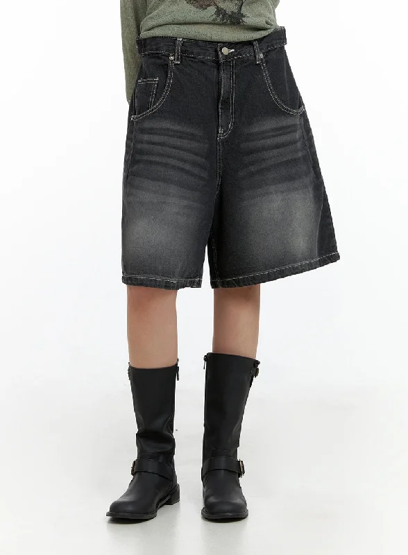 Sports Design Washed Baggy Jorts CL415