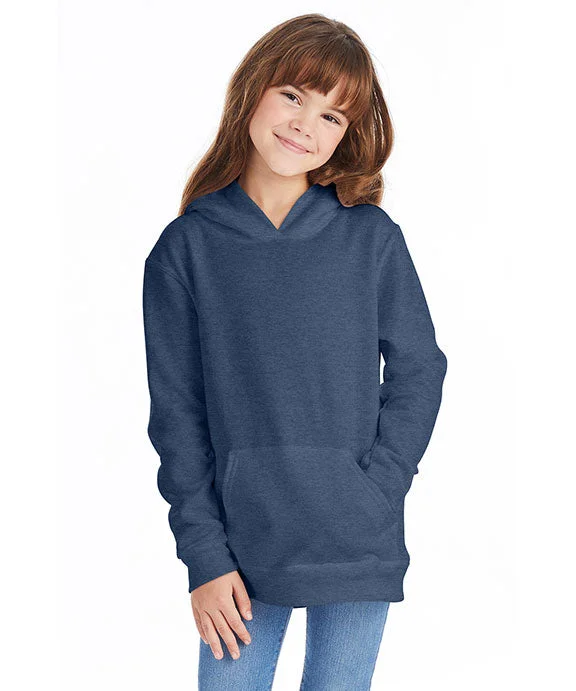 High Street Style P470 - Hanes Youth ComfortBlend® EcoSmart® Hooded Pullover | Heather Navy High Street Style P470 - Hanes Youth ComfortBlend® EcoSmart® Hooded Pullover | Heather Navy