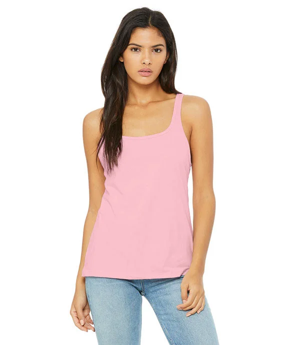Black And White Style 6488 - Bella + Canvas Ladies Relaxed Jersey Tank Top | Pink