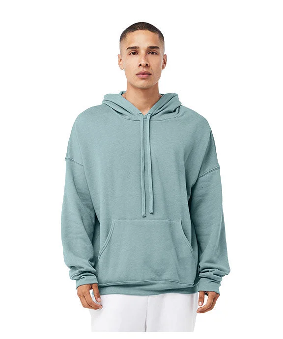 Cozy Dress 3729 - Bella + Canvas Unisex Sponge Fleece Pullover DTM Hoodie | Heather Blue Lagoon