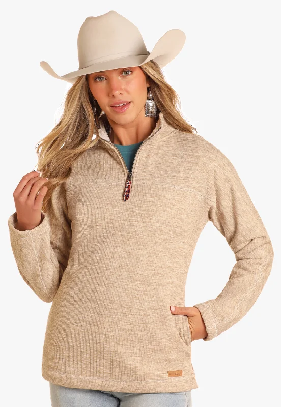 Energy Plan Rock and Roll Womens Powder River Berber Lined Pullover