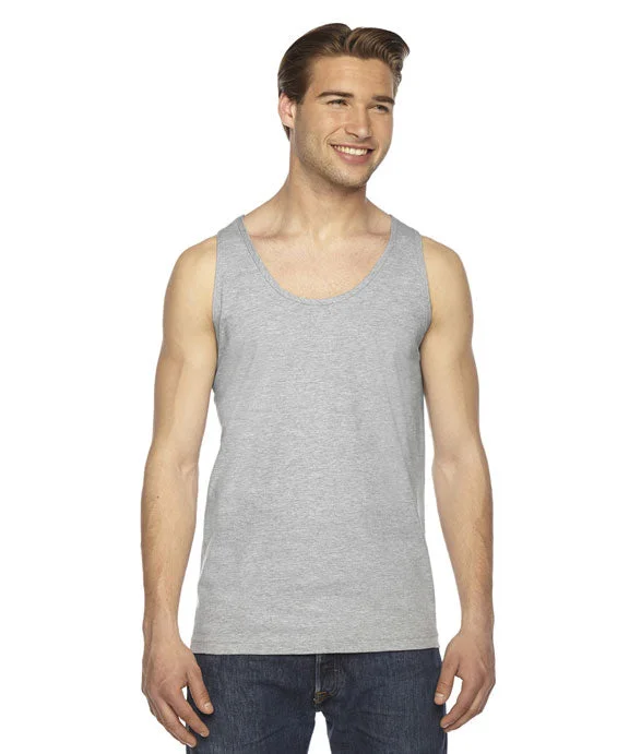 Sports High Waist Style 2408 - American Apparel Unisex Fine Jersey Tank Top | Heather Grey Sports High Waist Style 2408 - American Apparel Unisex Fine Jersey Tank Top | Heather Grey