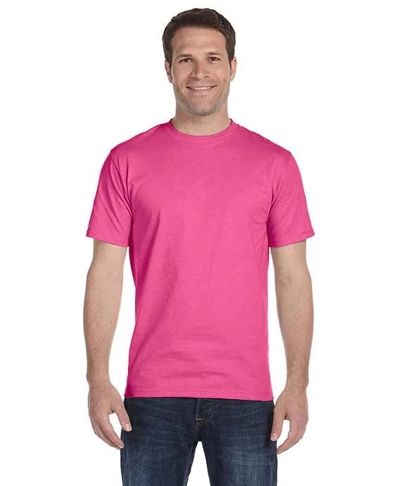 Stylish Ease 5180 - Hanes Adult Beefy-T® T-Shirt | Wow Pink