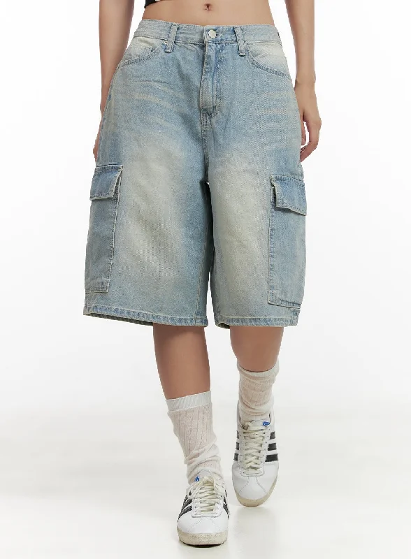 Comfort Fit Cargo Baggy Jorts CL431