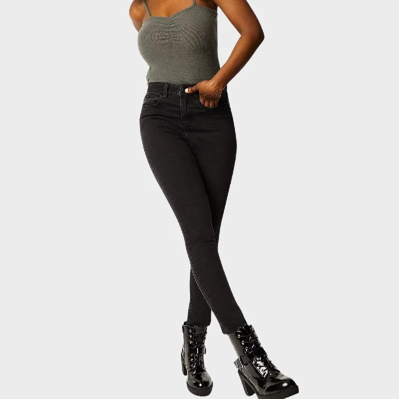 New Products Ex Store Ladies High Waisted Stretch Jean