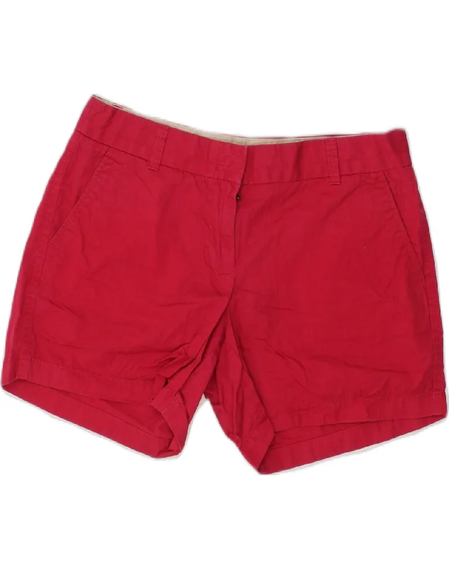 Skirt style J. CREW Womens Broken In Chino Shorts US 6 Medium W30 Red Cotton
