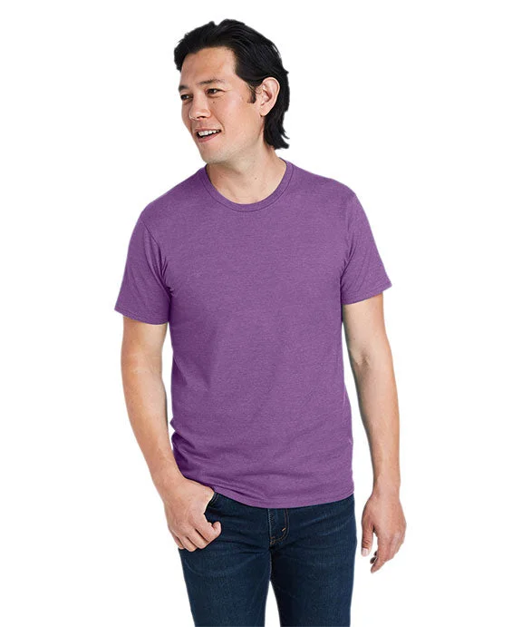 Mid-length Style 4980 - Hanes Adult nano-T® T-Shirt | Purple Rain Heather