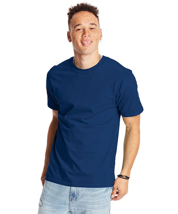 Light Comfort 5180 - Hanes Adult Beefy-T® T-Shirt | Regal Navy