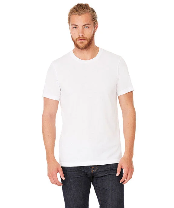 High-quality fabrics 3413 - Bella + Canvas Unisex Triblend Short-Sleeve T-Shirt | Solid White Triblend High-quality fabrics 3413 - Bella + Canvas Unisex Triblend Short-Sleeve T-Shirt | Solid White Triblend