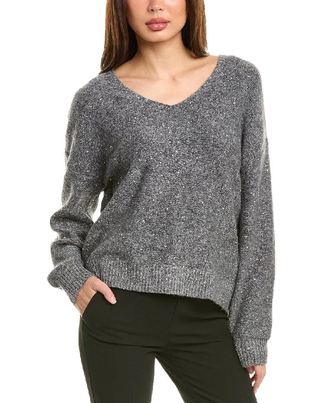 Classic Choice Vince Camuto Allover Sequins Sweater