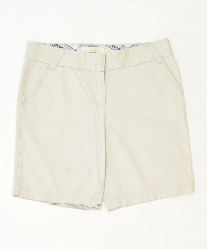 Wandering freely J. CREW Womens Chino Shorts US 8 Medium W33 Beige Cotton Classic