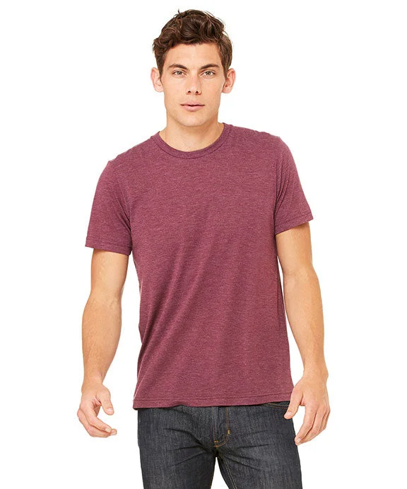 Innovative Design 3413 - Bella + Canvas Unisex Triblend Short-Sleeve T-Shirt | Maroon Triblend Innovative Design 3413 - Bella + Canvas Unisex Triblend Short-Sleeve T-Shirt | Maroon Triblend