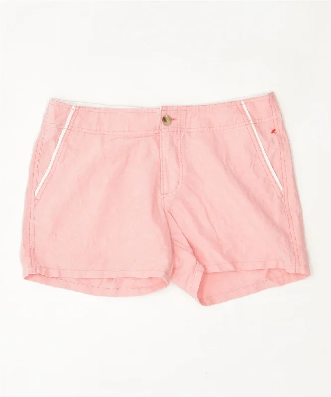 Street Show-off Style COLUMBIA Womens Casual Shorts US 12 Medium W32 Pink Cotton
