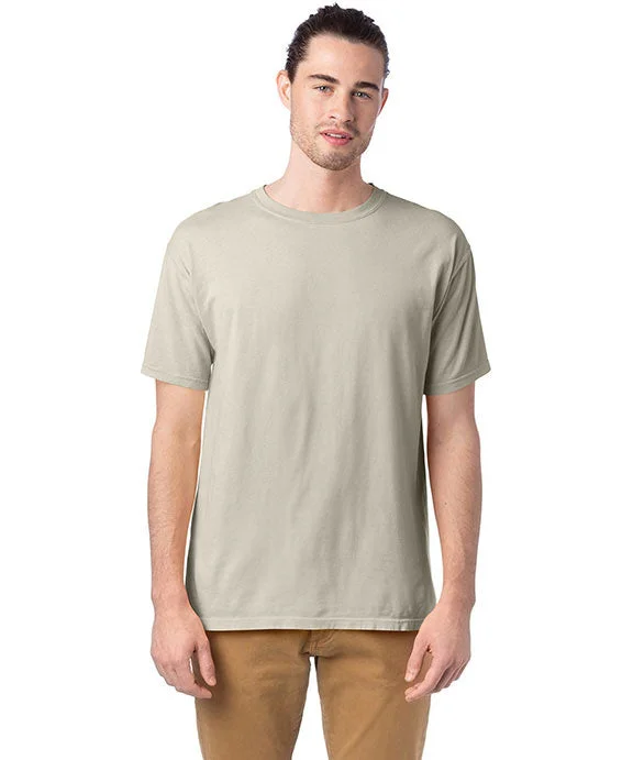 Elegant Comfort GDH100 - ComfortWash by Hanes Mens Garment-Dyed T-Shirt | Parchment