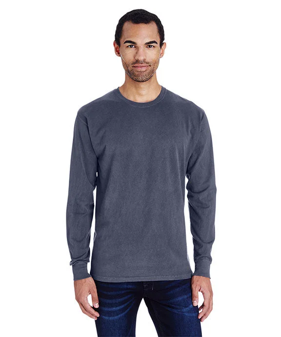 Minimal Style GDH200 - ComfortWash by Hanes Unisex Garment-Dyed Long-Sleeve T-Shirt | Anchor Slate Minimal Style GDH200 - ComfortWash by Hanes Unisex Garment-Dyed Long-Sleeve T-Shirt | Anchor Slate