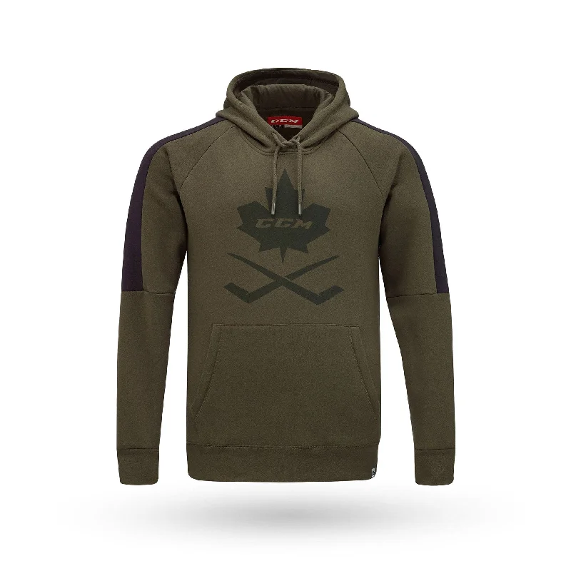 Integrated Design CCM Nostalgia Leaf Fleece Pullover Hoodie