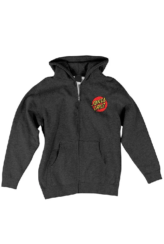Classic Series Santa Cruz Women's Classic Dot Zip Sweatshirt