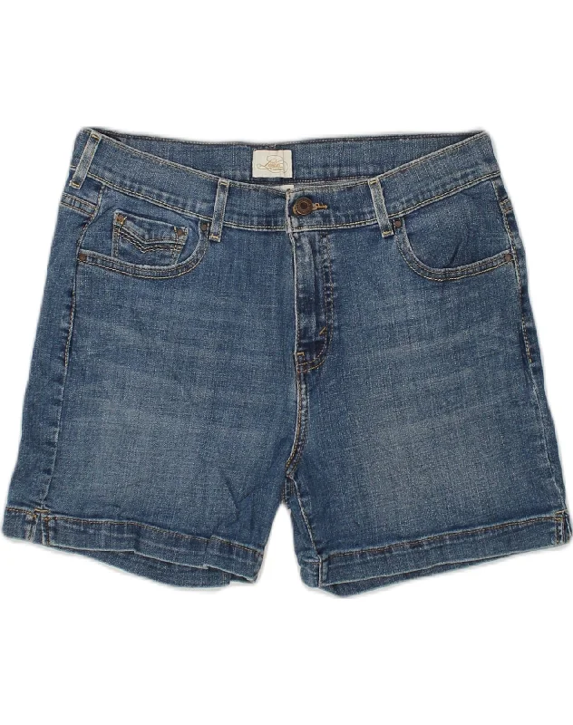Comfortable Mind LEVI'S Womens Denim Shorts US 12 Large W32 Blue Cotton