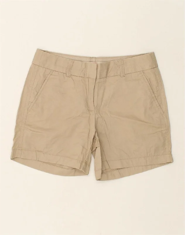 Extra long version J. CREW Womens Broken In Chino Shorts US 00 2XS W28 Beige Cotton
