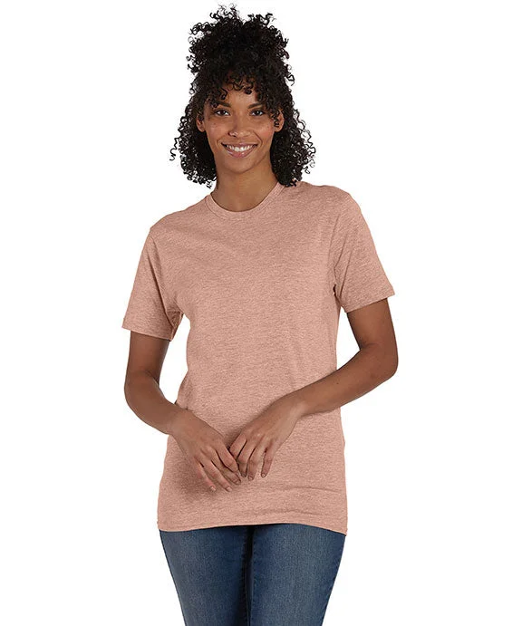 Design Perception 4980 - Hanes Adult nano-T® T-Shirt | Marbled Cantaloupe
