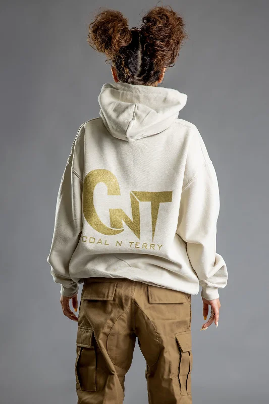 Trendy Comfort SAND N GOLD CNT ACTION REBEL HOODIE