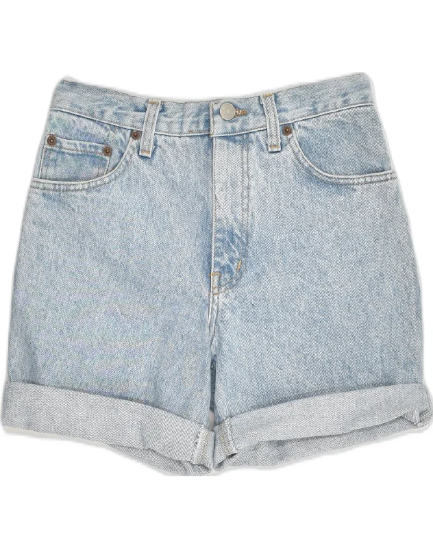 High-end Customization BEST COMPANY Womens Denim Shorts EU 38 Medium W27 Blue Cotton High-end Customization BEST COMPANY Womens Denim Shorts EU 38 Medium W27 Blue Cotton