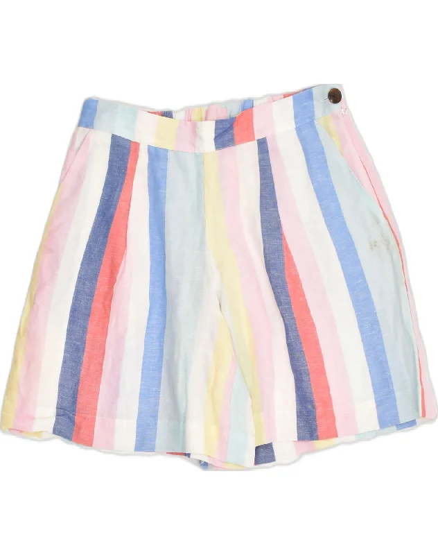Energy Wear JOULES Womens Hot Pants UK 12 Medium W30  Multicoloured Striped