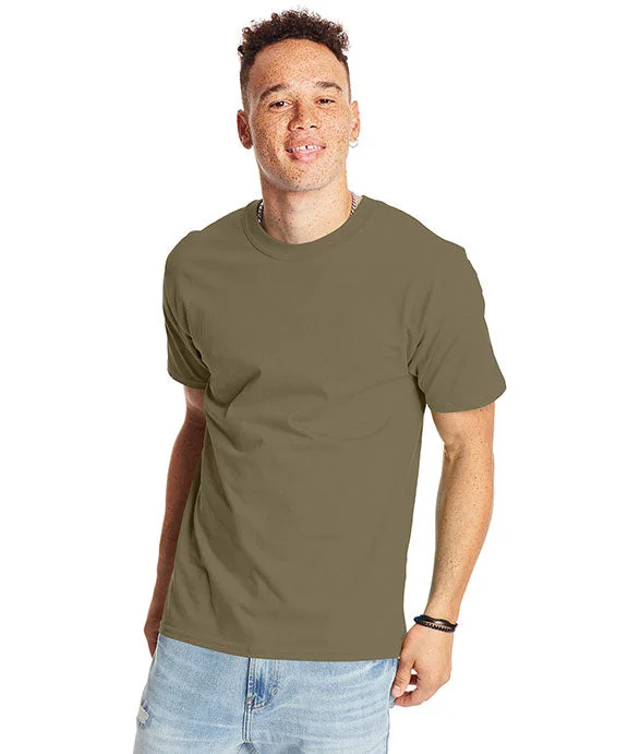 Breathable Style 5180 - Hanes Adult Beefy-T® T-Shirt | Oregano