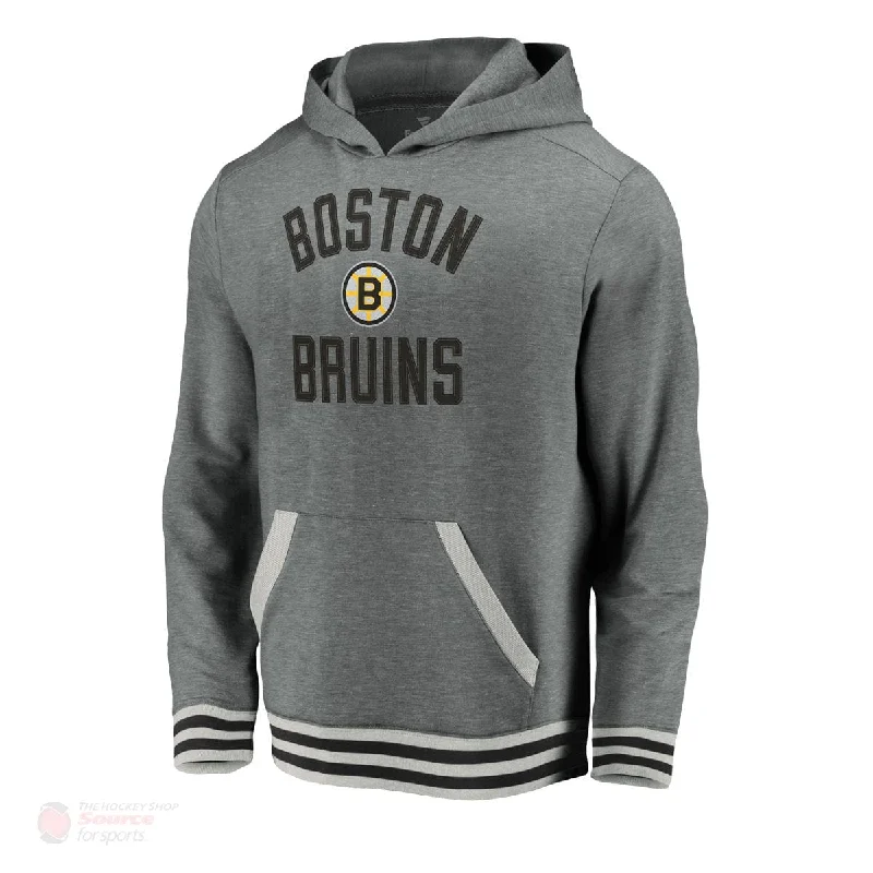 Versatile Itinerary Boston Bruins Fanatics Upperclassmen Vintage Pullover Mens Hoodie