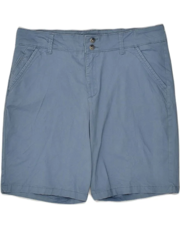Cool Breeze At Night LEE Womens Chino Shorts US 16 2XL W40 Blue Cotton