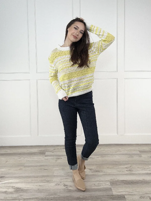 Everyday Style Greater Whole Women's Stripe Sweater