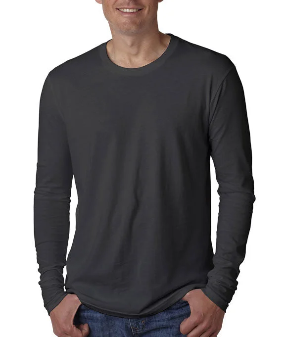 Boutique style N3601 - Next Level Mens Premium Fitted Long Sleeve Crew Neck T-Shirt | Heavy Metal Boutique style N3601 - Next Level Mens Premium Fitted Long Sleeve Crew Neck T-Shirt | Heavy Metal