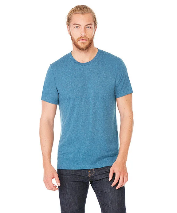 Energetic 3413 - Bella + Canvas Unisex Triblend Short-Sleeve T-Shirt | Steel Blue Triblend Energetic 3413 - Bella + Canvas Unisex Triblend Short-Sleeve T-Shirt | Steel Blue Triblend